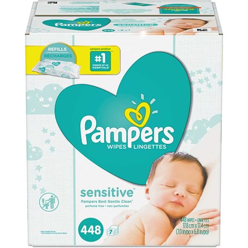 Pampers Sensitive Baby Wipes - 576