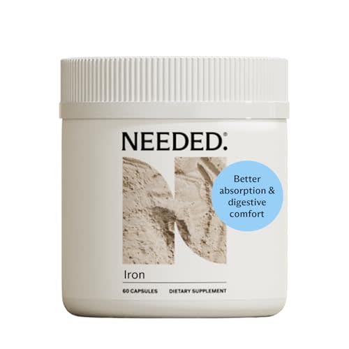 Needed. Prenatal Iron Supplement - Pregnancy, Breastfeeding, Postpartum - Aids Energy, Birth Weight & Baby's Neural Development - Non-Constipating & Gentle on Stomach - Flexible Dosing for Pregnancy