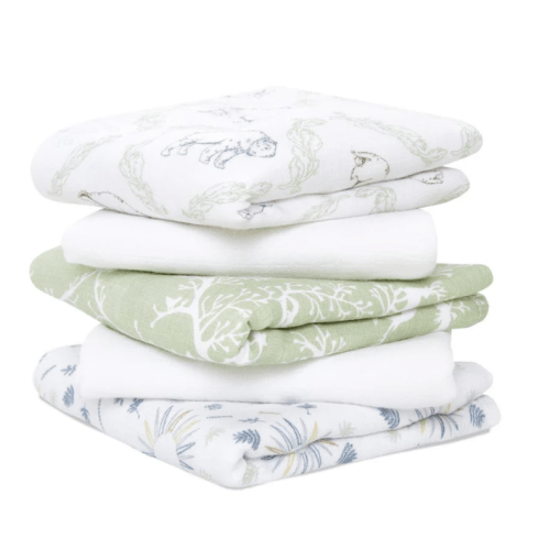 Harmony Cotton Muslin Musy Squares 5pk | aden + anais - Harmony