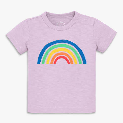 Baby cutout rainbow tee | Primary.com
