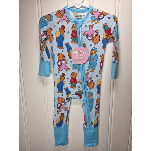 Bernstain bears zippy – Whimsy & Co Bamboo