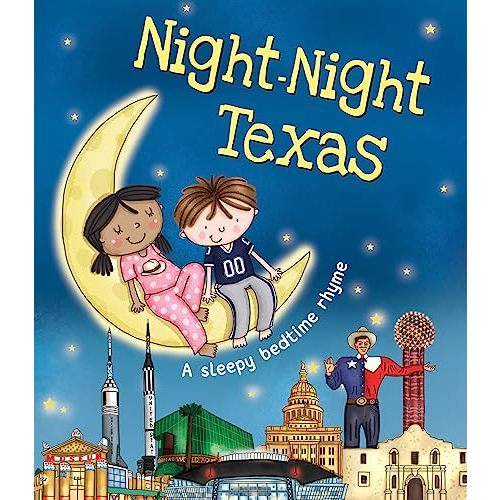 Night-Night Texas: A Sweet Goodnight Board Book for Kids and Toddlers