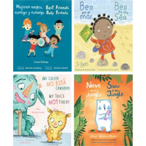 Library Bilingual Books, Set of 4