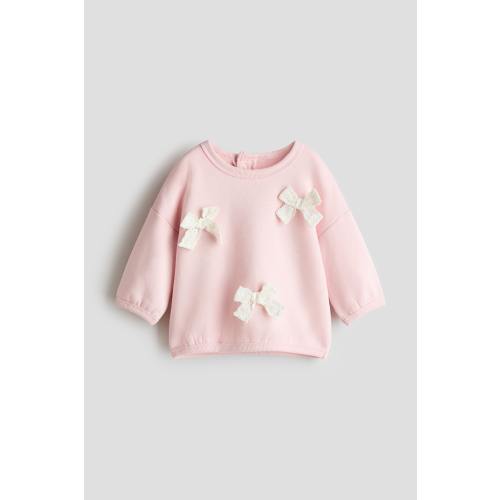 MOTIF-DETAIL SWEATSHIRT