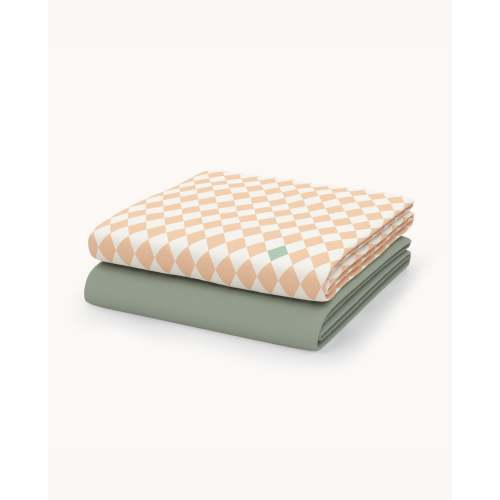 Spark Sheet Set | Organic Crib Sheets | Nestig