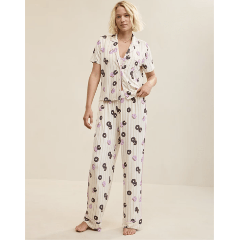 OVERSLEPT by Aerie Real Soft® Piping PJ Pant