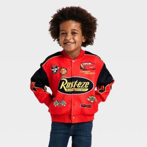Toddler Boys' Disney Cars Lightning McQueen Jacket - Red