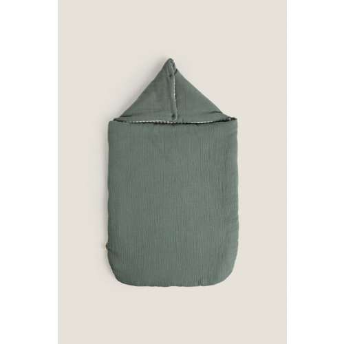 CHILDREN’S GINGHAM COTTON CARRYCOT BABY WRAP