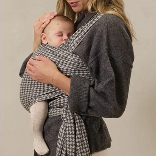 Stormy Houndstooth Wrap