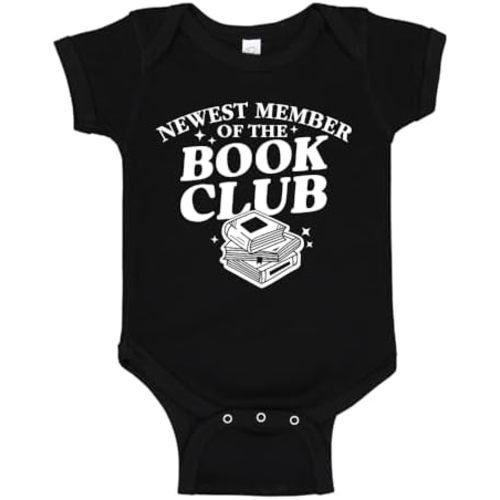Member of The Book Club Baby One Piece Or Toddler T-Shirt for Reading Baby