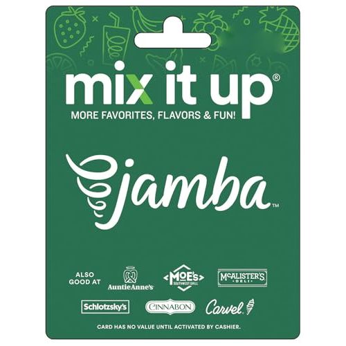 Jamba Juice Physical Gift Card - $50