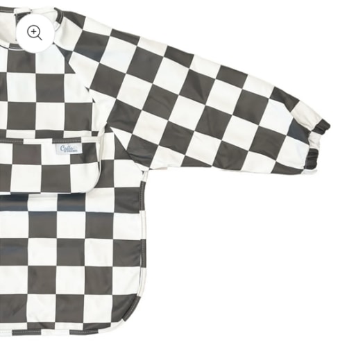 The Grayson Long Sleeve Bib - Checkered – Calla and Friends