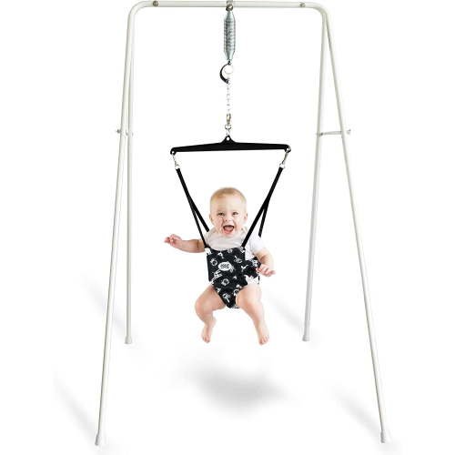Jolly Jumper Classic with Portable Stand | Original Baby Exerciser with Safari Saddle | Indoor & Outdoor Use | Folds Flat for Storage - Walmart.ca