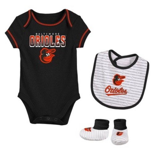MLB Baltimore Orioles Infant Layette Set - 12M
