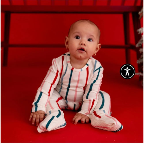 Making Spirits Stripe Day to Night Romper Luxe Edition | Cotton Bamboo Blend