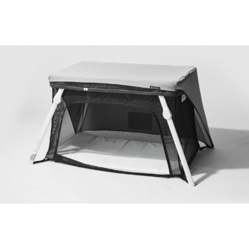 Lotus Crib Darkening Shade in Color Grey