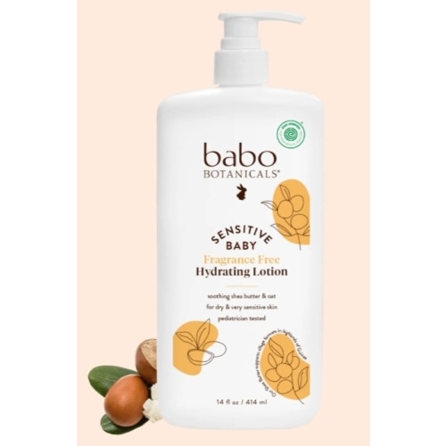 Sensitive Baby Lotion Jumbo Size - Fragrance Free | Babo Botanicals