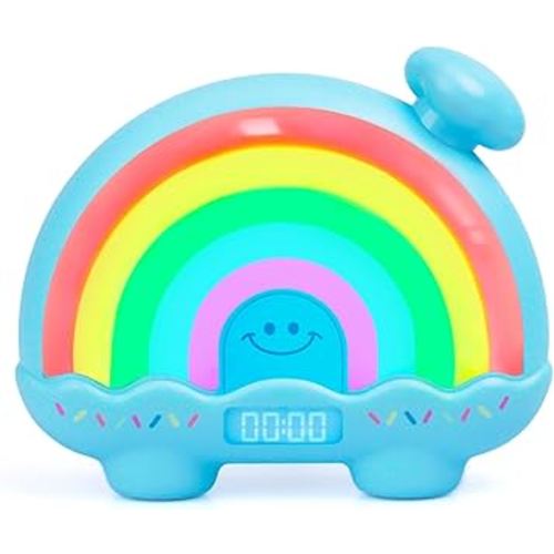 Timer Pal Rainbow Timer for Kids, Visual Timer for Kids with Night Light, Color-Changing Magnetic Visual Timer for Classroom/Calming Corner/Home (Blue)