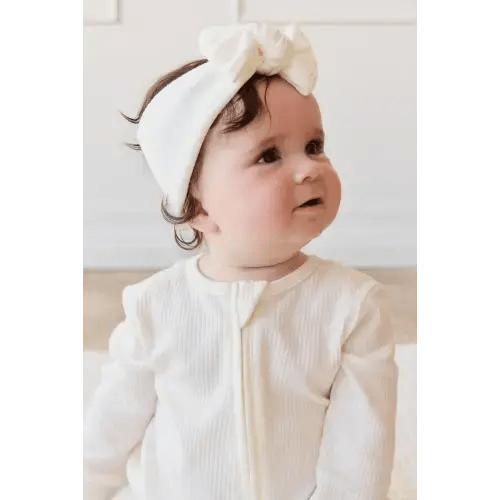 Organic Cotton Modal Lilian Headband - Milk – Jamie Kay USA