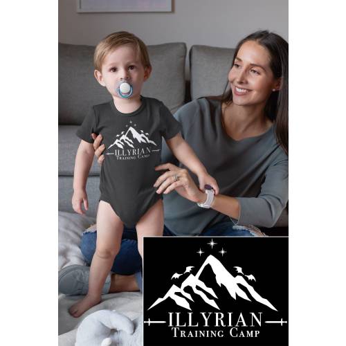Illyrian Training Camp T Shirt, Acotar Shirt, Velaris Shirt, Night Court Baby Romper, Infant One Piece Bodysuit,Toddler Tshirt,Kids Clothing