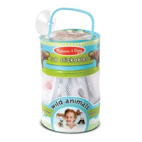 Melissa and Doug® Wild Animal Tub Stickables - MULTI - NO SIZE