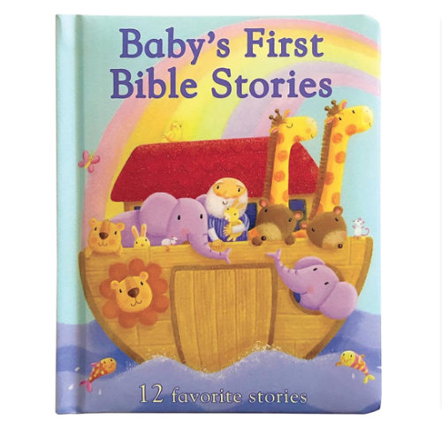 Baby's First Bible Stories Padded Board Book - Gift for Easter, Christmas, Communions, Newborns, Birthdays, Beginner Bible