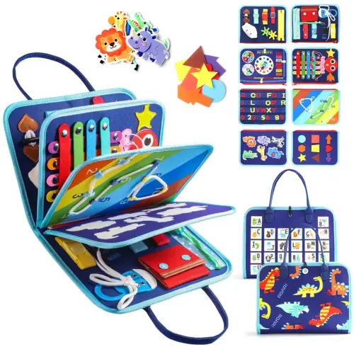 Busy Board Montessori Toy, 1 Count Preschool Activities For Learning - TikTok Shop