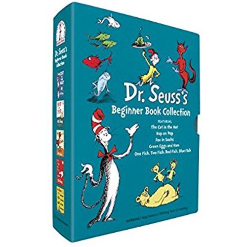 Dr. Seuss's Beginner Book Collection (Cat in the Hat, One Fish Two Fish, Green Eggs and Ham, Hop on Pop, Fox in Socks)