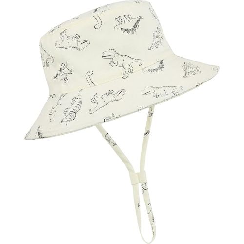 Durio UPF 50+ Beach Baby Sun Hat Sun Protection Cute Wide Brim Summer Baby Boy Bucket Hats Toddler Sun Hats for Girl