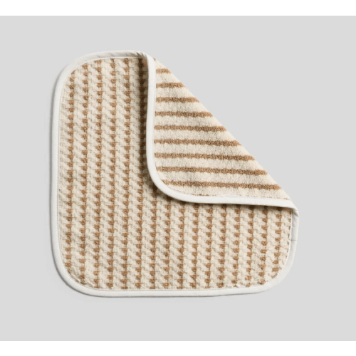 Organic Mini Mosaic Baby Washcloth