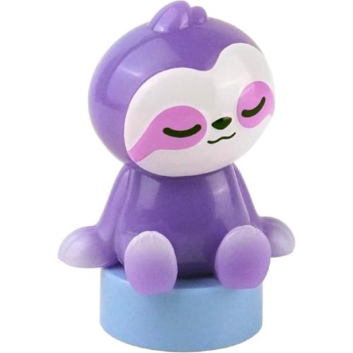 Sleepytime Sloth Figurine Cartridge – 7 Calming Audio-Visual Scenes with Relaxing Music & Nature Sounds | Screen-Free Bedtime Routine for Kids Ages 2–5