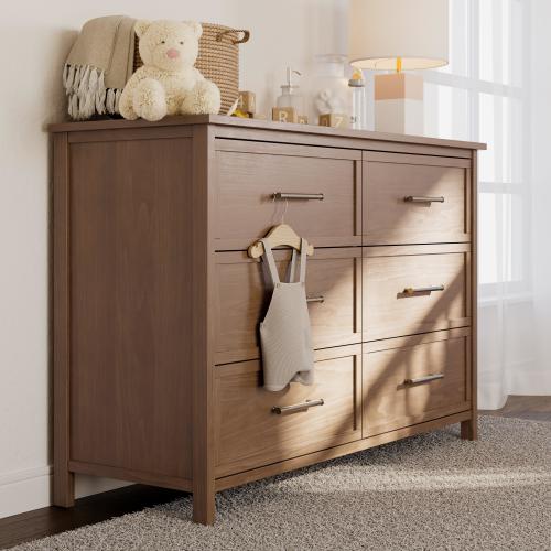 Classic 6 Drawer Double Dresser