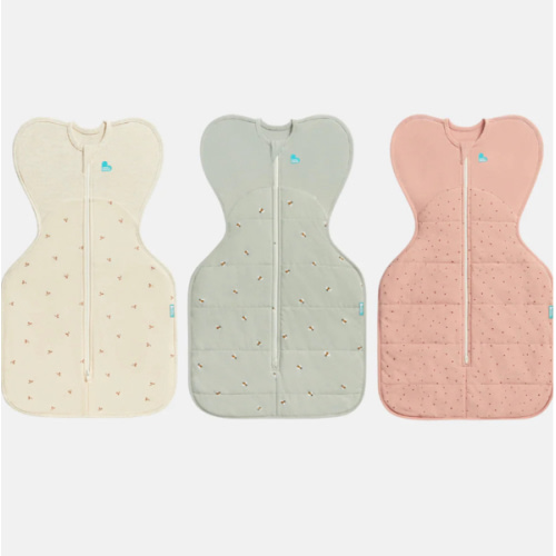 Swaddle up Starter Bundle 1.5 | 2.5 TOG | Oat Twigs | Olive Bees | Rose Pebbles