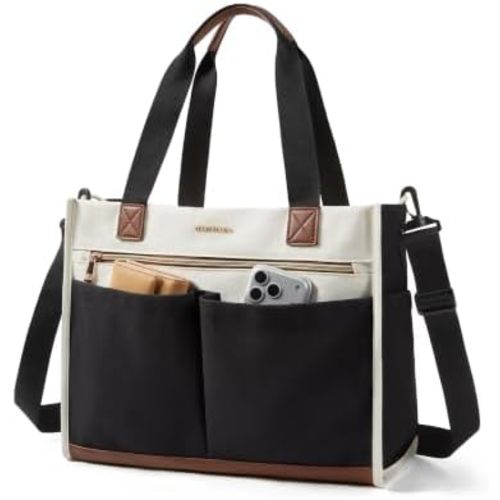 mommore Canvas Diaper Bag Tote Stylish Mommy Baby Hospital Bag