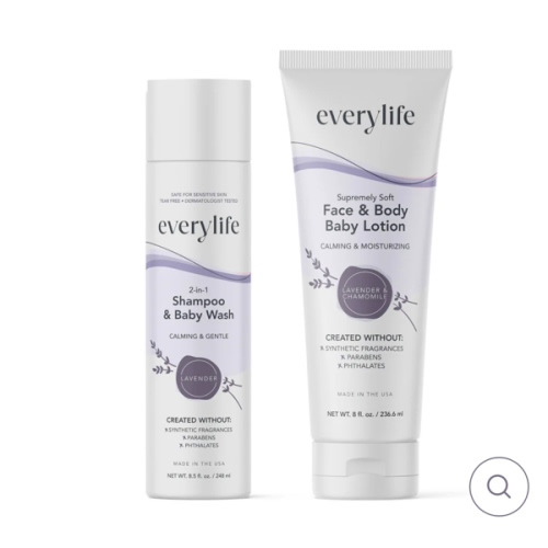 Baby Bath Bundle | Gentle Shampoo & Body Wash for Newborns – EveryLife