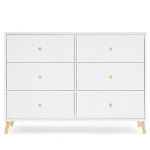 Essex 6 Drawer Dresser with Interlocking Drawers | Delta Children