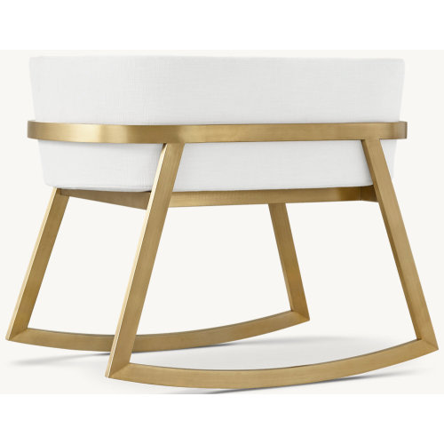 Caden Bassinet - Antiqued Brass | RH Baby & Child