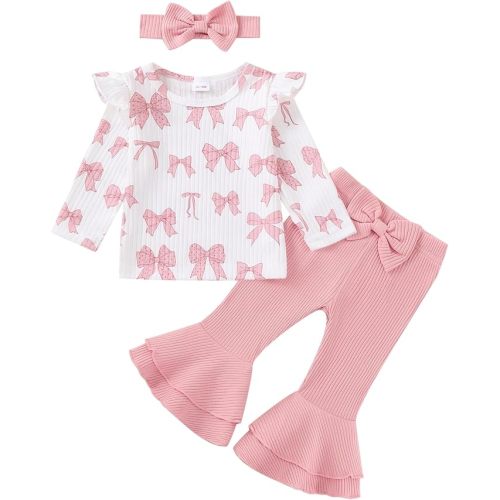 Renotemy Toddler Baby Girl Clothes Fall Winter Outfit for Girls 6Months-4T