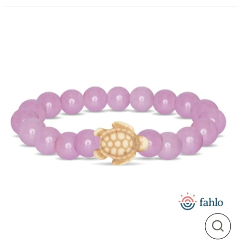 Fahlo Turtle Lilac Glow Bracelet