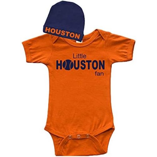 Infant Baby Bodysuit Set - Little Houston Fan