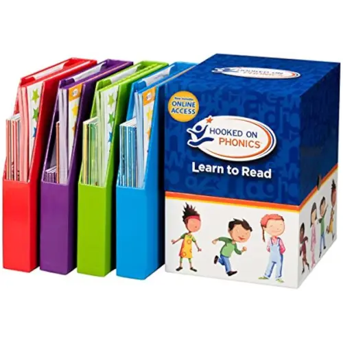 Hooked on Phonics Complete Learn to Read Kit (Pre-K through 2nd Grade | Ages 3-8)