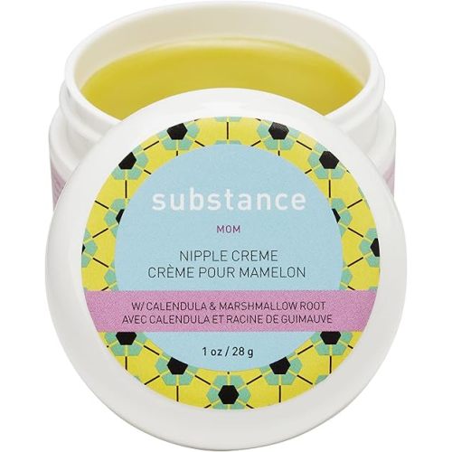 Breastfeeding Nipple Cream by Matter Company – Nipple Balm for Cracked & Sore nipples - Safe for baby with Edible Ingredients – Essential for New Moms