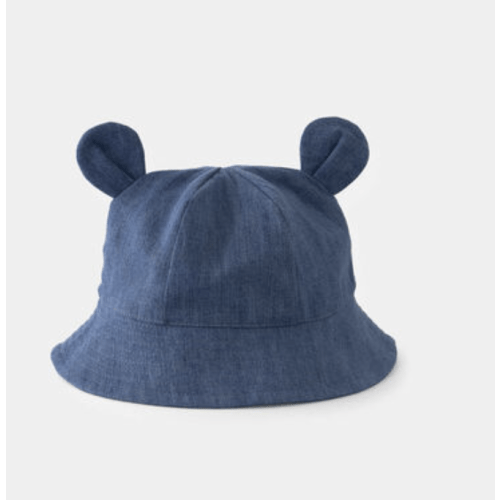 Baby Chambray Bucket Hat with Bear Ears - Indigo - OshKosh B'gosh | Carter's