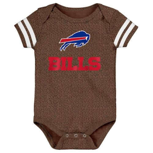 Buffalo Bills Outerstuff Newborn & Infant Playmaker Bodysuit - Brown
