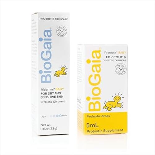 BioGaia Protectis Baby Probiotic Drops + Aldermis Baby Probiotic Ointment Bundle