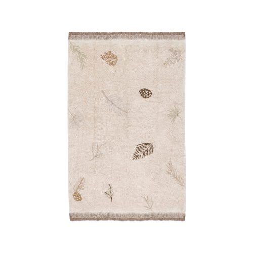 WASHABLE RUG PINE FOREST