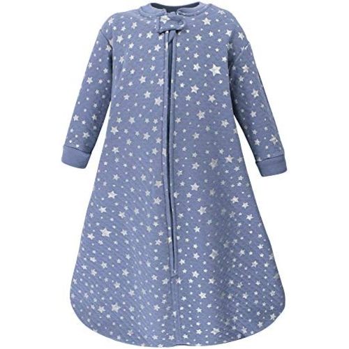 Hudson Baby Unisex Baby Premium Quilted Long Sleeve Sleeping Bag and Wearable Blanket