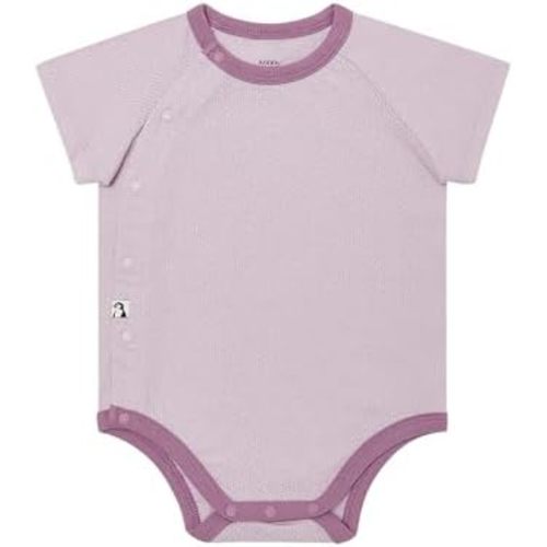 Konny Newborn Baby Cotton Mesh Bodysuit Short-Sleeve Unisex Babies Clothing for Stylish Comfort(0-12M)