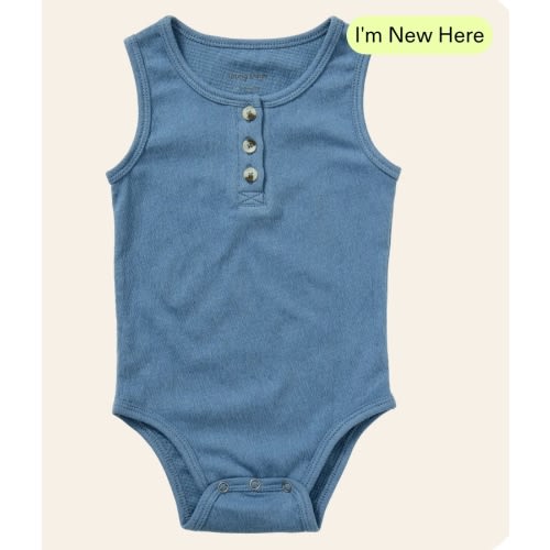Henley Tank Onesie – Young Days