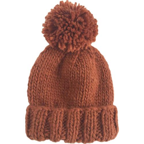 Classic Pom Hat - Cinnamon